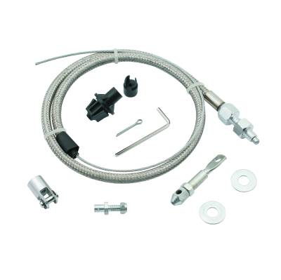 Mr Gasket - Mr Gasket 5657 Steel Braided Throttle Cable Kit
