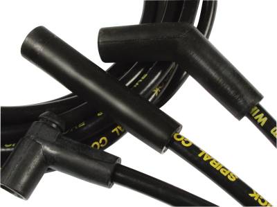 ACCEL - ACCEL 5051K Custom Super Stock Spark Plug Wire Set 8mm Black