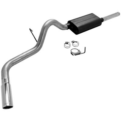 Flowmaster - Flowmaster 17458 Force II Kit Cat-Back Exhaust System Aluminized