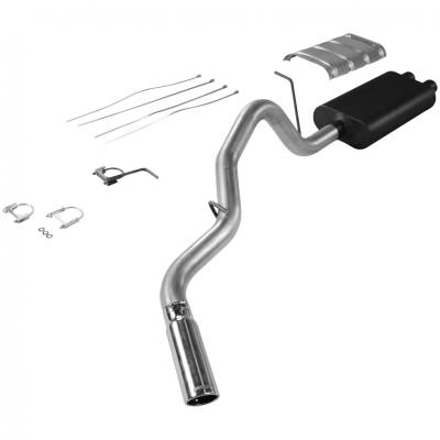 Flowmaster - Flowmaster 17325 American Thunder Cat-Back Exhaust for Chevy/GMC 6.0