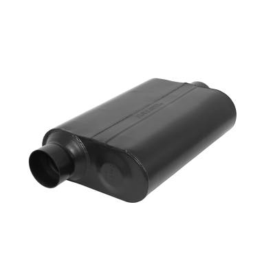 Flowmaster - Flowmaster 53531-12 30 Series Delta Force Muffler Offset/Center Aluminized