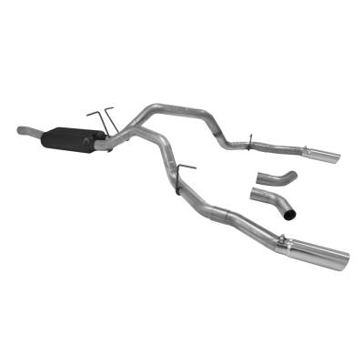 Flowmaster - Flowmaster 817505 Force II Kit Cat-Back Exhaust System Stainless