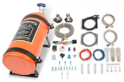 NOS/Nitrous Oxide System - NOS 07163NOS Sniper Wet EFI Nitrous Plate Kit for Chevy/GMC/Pontiac