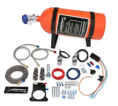 NOS/Nitrous Oxide System - NOS 07164NOS Sniper Wet EFI Nitrous Plate Kit for Chevy/GMC/Pontiac