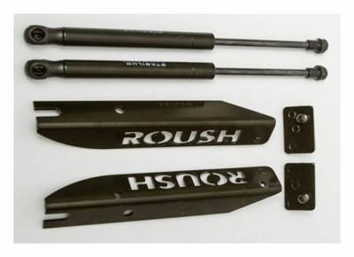 Roush Performance - Roush Performance 421236 Hood Lift Support Strut Kit for 05-14 Ford Mustang