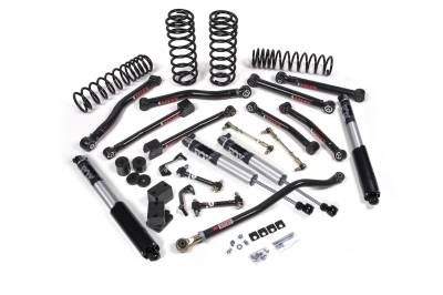 JKS Manufacturing - JKS JSPEC128PS 3.5" Lift HD Coils FOX 2.5 IFP Perf Flex End for 18-25 JL 4DR