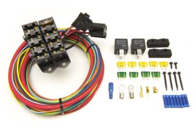 Painless Wiring - Painless Wiring 70118 7-Circuit Heavy Duty Auxiliary Fuse Block