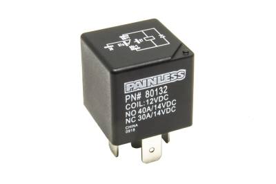 Painless Wiring - Painless Wiring 80132 30 Amp Single Pole/Double Throw Relay