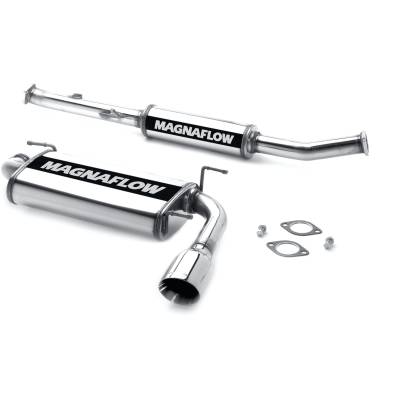 MagnaFlow Exhaust Products - MagnaFlow 15715 Street Series Stainless Cat-Back System for 1990-97 Mazda Miata