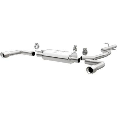 MagnaFlow Exhaust Products - MagnaFlow 15352 Touring Series Cat-Back System for 15-20 Audi A3 Quattro