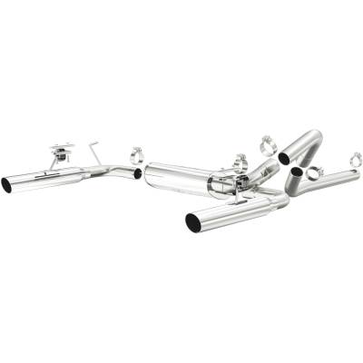 MagnaFlow Exhaust Products - MagnaFlow 15684 Street Series Stainless Straight-Through Cat-Back System