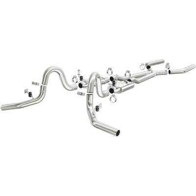 MagnaFlow Exhaust Products - MagnaFlow 15897 Street Series Stainless Crossmember-Back System Straight-Through