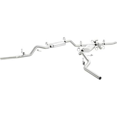MagnaFlow Exhaust Products - MagnaFlow 16643 Street Series Stainless Crossmember-Back System for Chevrolet