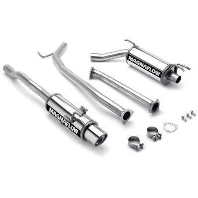 MagnaFlow Exhaust Products - MagnaFlow 16687 Stainless Cat-Back Exhaust System for 06-11 Honda Civic