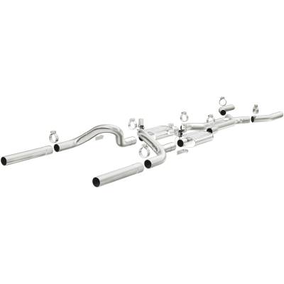 MagnaFlow Exhaust Products - MagnaFlow 15817 Street Series Crossmember-Back System for 64-66 Ford Mustang