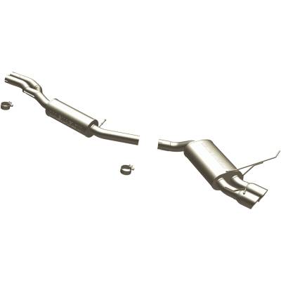 MagnaFlow Exhaust Products - MagnaFlow 16525 Touring Series Stainless Cat-Back System for 08-13 BMW 128i