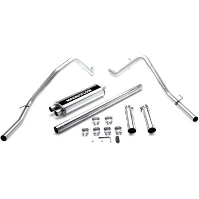 MagnaFlow Exhaust Products - MagnaFlow 16700 Street Series Stainless Cat-Back System for 06-07 Dodge Ram 1500