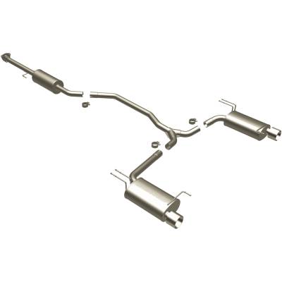 MagnaFlow Exhaust Products - MagnaFlow 16817 Street Series Stainless Cat-Back System for 08-12 Honda Accord