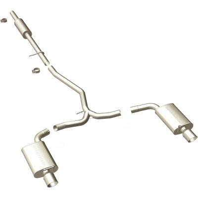 MagnaFlow Exhaust Products - MagnaFlow 15467 Street Series Stainless Cat-Back System for 11-15 Ford Explorer