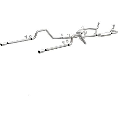MagnaFlow Exhaust Products - MagnaFlow 16724 Street Series Crossmember-Back System for 61-64 Chevy Impala