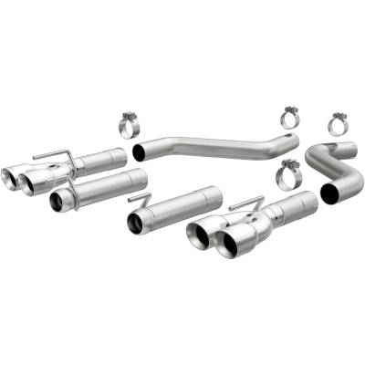 MagnaFlow Exhaust Products - MagnaFlow 19206 Race Series Stainless Axle-Back System for 15-23 Challenger