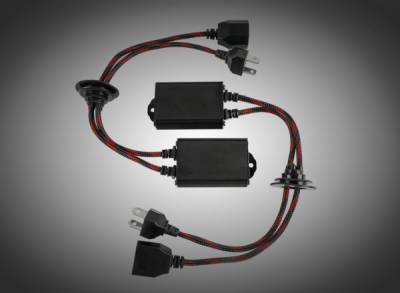 ARC Lighting - ARC Lighting LED Anti-Flicker Decoder Harness Kit H4 PAIR 20042