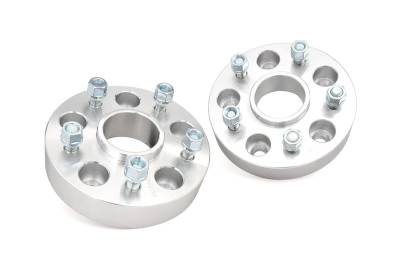 Rough Country Suspension Systems - Rough Country 2" 5x5 Aluminum Wheel Spacers Pair for Jeep JL/JT 10085
