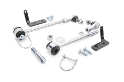 Rough Country Suspension Systems - Rough Country Front Disconnect Sway Bar Links for 2.5" Lift for Jeep JK 1029