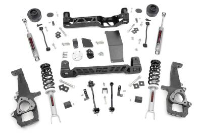 Rough Country Suspension Systems - Rough Country 4" Suspension Lift Kit for 12-18 Ram 1500/CLASSIC 4WD 33332