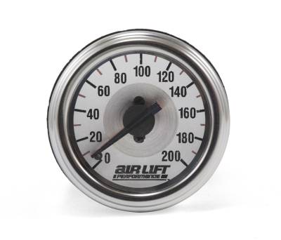 Air Lift Performance - Air Lift Performance 26228 Dual Needle Air Gauge