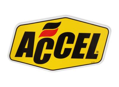 ACCEL - ACCEL 36-424 Exterior Decal 4.4894 x 8.03 Accel Contingency