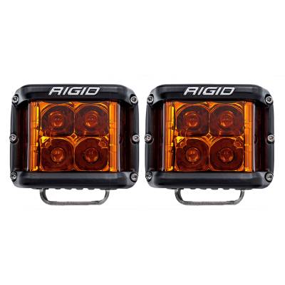 Rigid Industries - Rigid Industries 262214 D-SS Spot w/Amber PRO Lens Pair