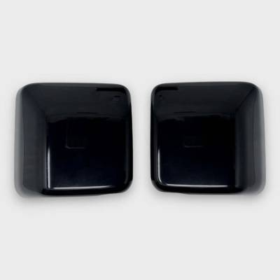 Trim Illusion - Trim Illusion MC6339BLK Front Door Mirror Covers Black for Jeep Gladiator & JL