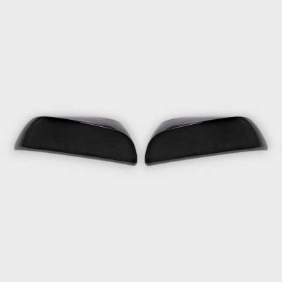 Trim Illusion - Trim Illusion MC6279BLK Front Door Mirror Covers Black for Tacoma/Sienna