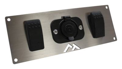 RT Offroad - RT Offroad RT29007 Switch Plate w/Rocker Switches & Power Socket
