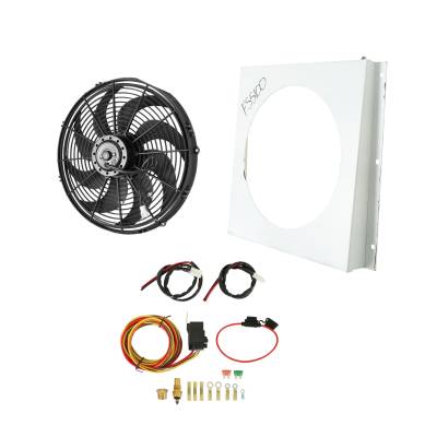 Brothers Trucks - Brothers Trucks AFS54C1 Chevrolet & GMC Engine Cooling Fan Shroud