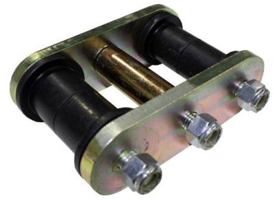 Rust Buster Frameworks - Rust Buster RB2068 Front/Rear Spring Shackles Pair for 87-95 Jeep Wrangler YJ