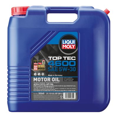 LIQUI MOLY - LIQUI MOLY 20345 Top Tec 4600 SAE 5W-30