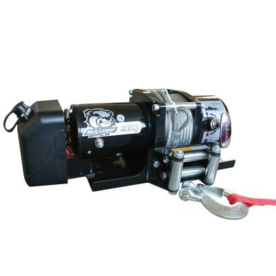 Bulldog Winch - Bulldog Winch 10031 7800lB Trailer Winch Wire Rope 47.5' Roller Fairlead Mount