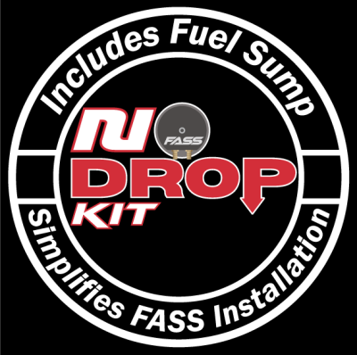 FASS - FASS NDTSF20180F140G No-Drop Kit 140GPH 23-24 Powerstroke 6.7L