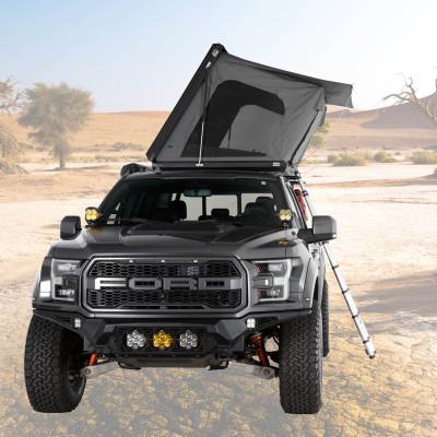 Overland Vehicle Systems - Overland Vehicle Systems 18109901 Clam Shell Roof Top Tent Sidewinder