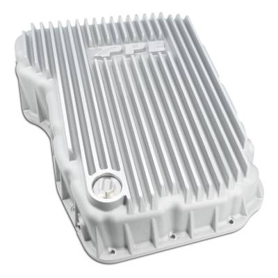 Pacific Performance Engineering - PPE 228052100 HD Cast Raw Aluluminum Transmission Pan 68RFE for 07-22 Ram 2500