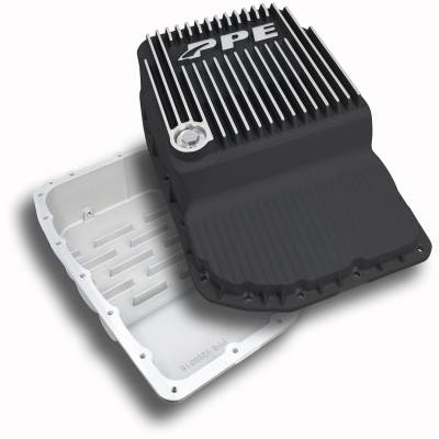 Pacific Performance Engineering - PPE 128051610 Brushed HD Cast Aluminum Transmission Pan 6L80 for 07-20 GM