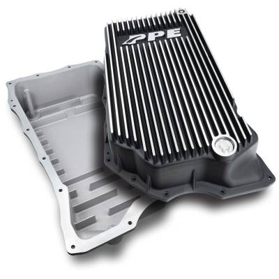 Pacific Performance Engineering - PPE 128051410 Brush Deep Cast Transmission Pan for 20-23 10L1000 GM 6.6L