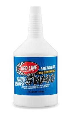 Red Line Oil - Red Line Oil 12404 Euro-Series 5W40 Synthetic Motor Oil