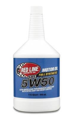 Red Line Oil - Red Line Oil 11604 5W50 Synthetic Motor Oil 1-Quart