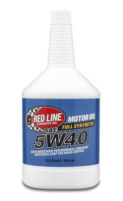Red Line Oil - Red Line Oil 15404 5W40 Synthetic Motor Oil 1-Quart