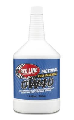 Red Line Oil - Red Line Oil 11104 0W40 Synthetic Motor Oil 1-Quart