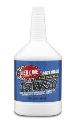 Red Line Oil - Red Line Oil 11504 15W50 Synthetic Motor Oil 1-Quart