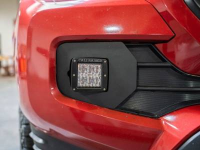 Cali Raised LED - Cali Raised LED CR2532 Fog Light Pod Bracket Kit Amber for 16-21 Toyota Tacoma